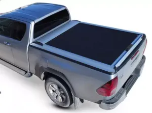 Ролет для Toyota Hilux (Vigo) 2005-2016 (space cab) срібний